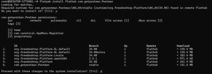 so installieren sie postman unter ubuntu 24.04