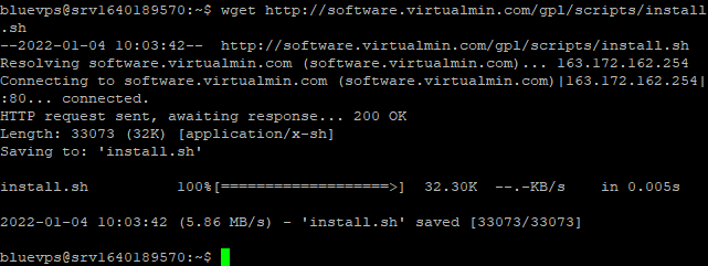 virtualmin unter ubuntu installieren